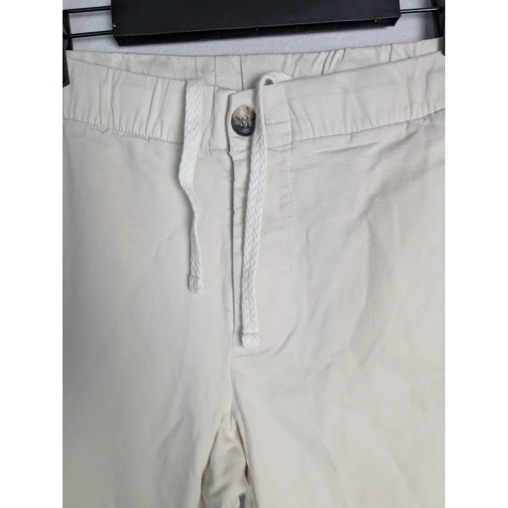 Bonobos‎ Pants Beige Slim Chino Drawstring Stretch Elastic Waist XS short